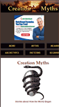 Mobile Screenshot of creationmyths.org